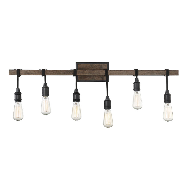 Six bulb deals vanity light